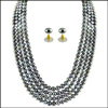 4 string grey  pearl set - SJPJA-230 - Click here to View more details about this Product